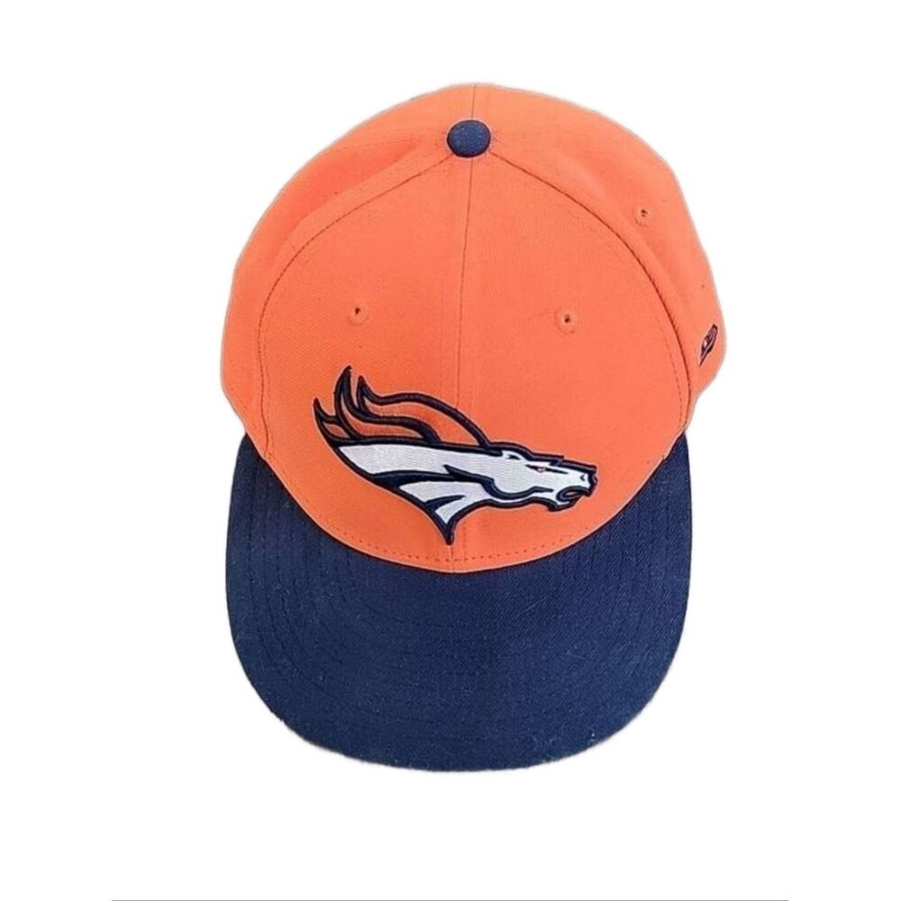 New Era Broncos Orange And Bleu Hats